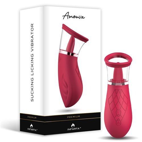 Producto - Sucking Licking Vibrator Amouva