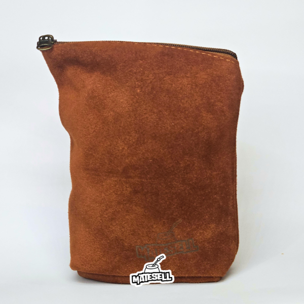 Producto - YERBERO 400g CON BASE CUERO GAMUZADO - Marrón suela