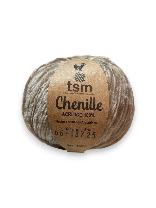 Producto - CHENILLE - 66 GRIS VISON