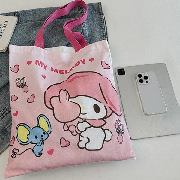 Producto - Tote Bag Lienzo reforzado 34x40 - Hello Kitty 5 - 0