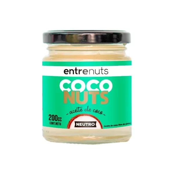 Producto - Aceite de coco neutro 200c ENTRE NUTS