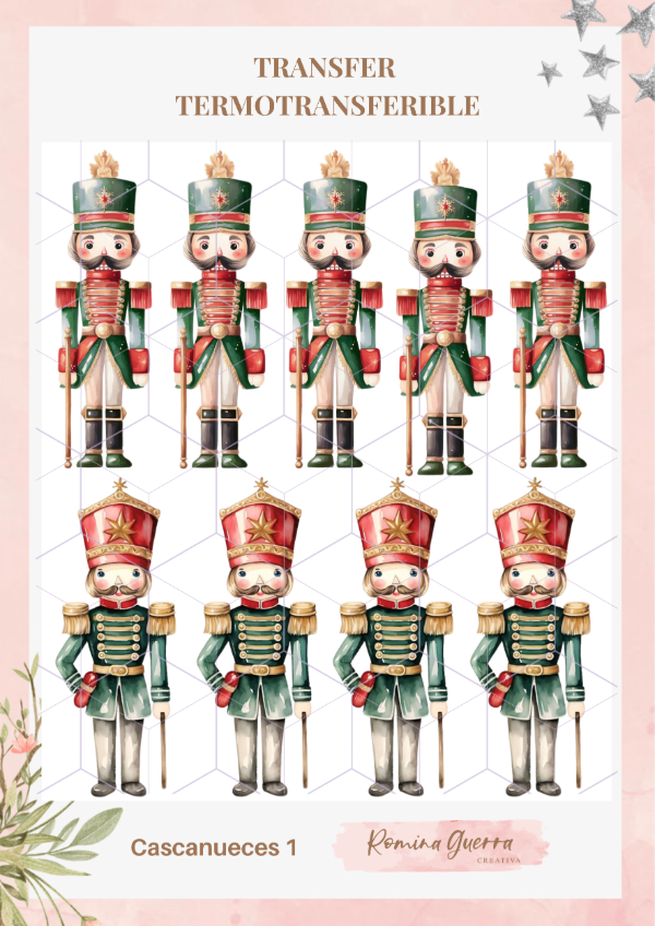 Producto - Transfer termotransferible - Cascanueces 1