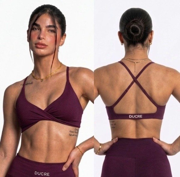 Producto - Top MORA bordó