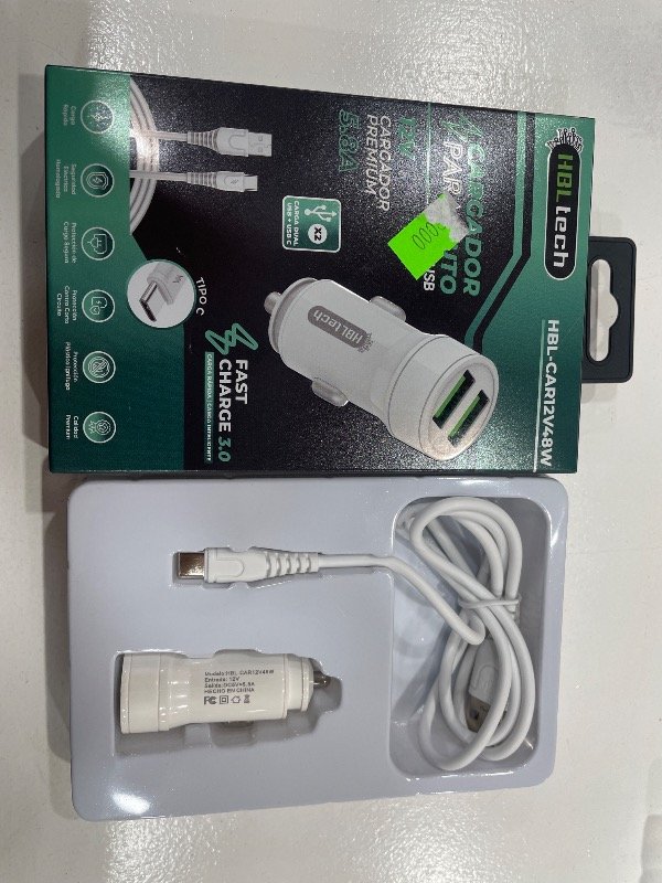 Producto - CARGADOR CELULAR DOBLE USB carga rapida