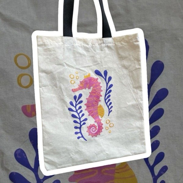 Producto - TOTE BAGS CABALLITO MAR