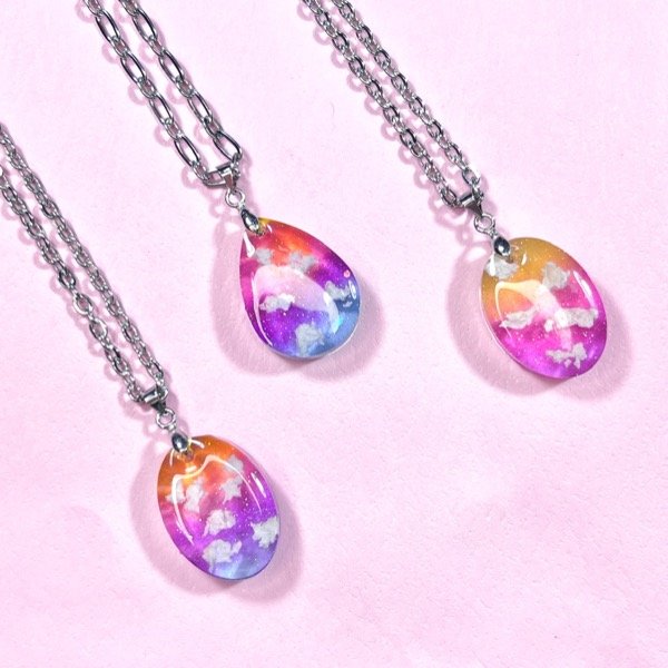 Producto - Collares Nubes Multicolor