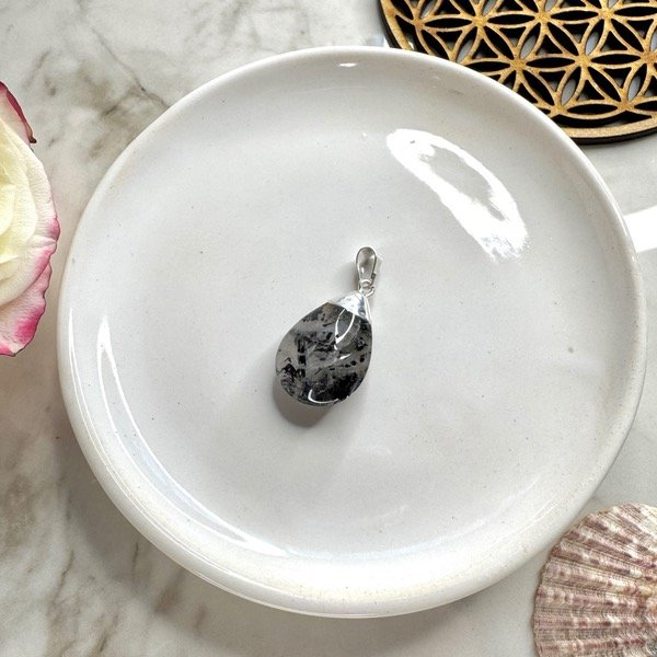 Producto - Dije  Cuarzo Turmalinado