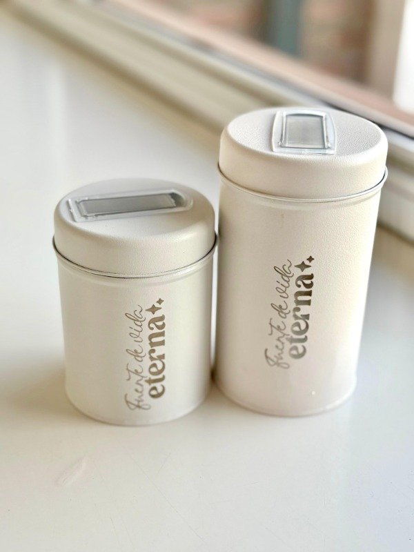 Producto - SET DE LATAS - Fuente de vida Eterna
