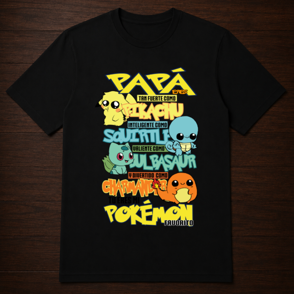 Producto - Remera - Pokemon (Dia del padre) - 0