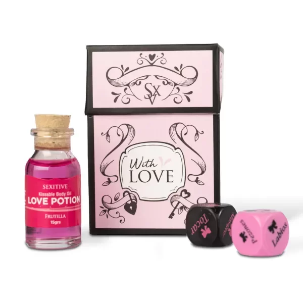 Producto - LOVE KIT MINI LOVE POTION + DADOS CLÁSICOS