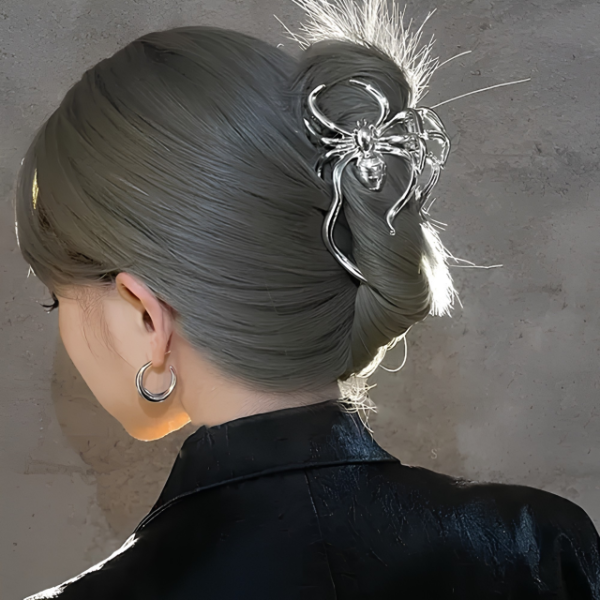 Producto - Broche Araña Plateado