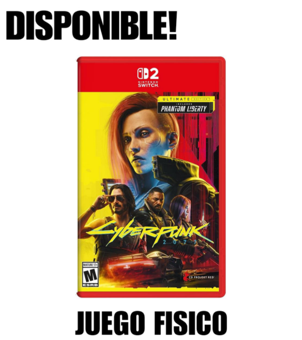 Producto - Cyberpunk 2077 Ultimate Edition Juego Fisico Nintendo Switch 2