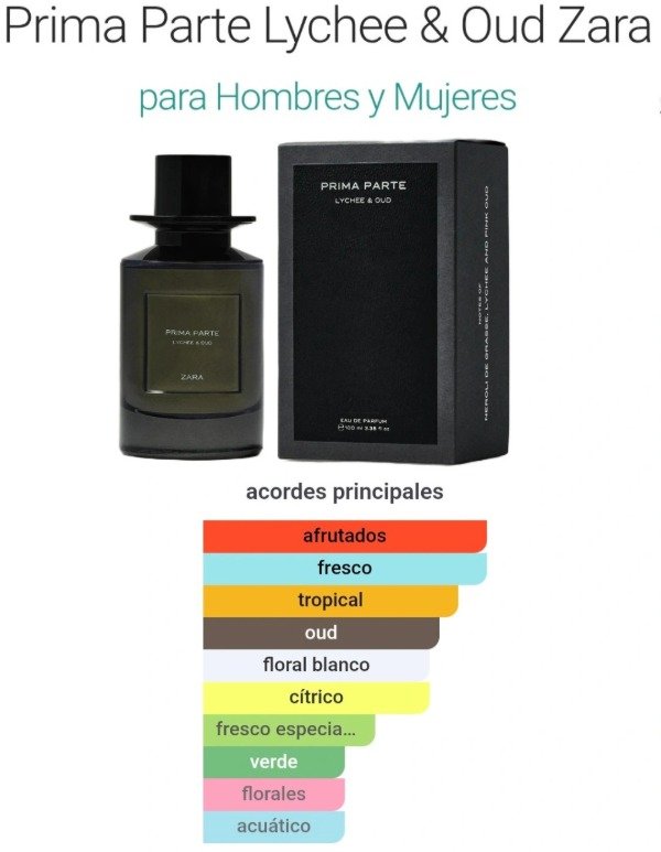 Producto - Perfume Prima Parte Lychee and Oud 100ml Zara - 1