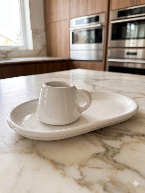 Producto - Bandeja oval blanca - 1