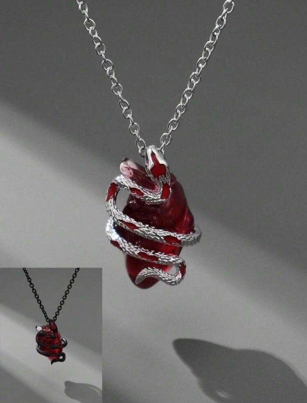 Producto - Collar heart snake