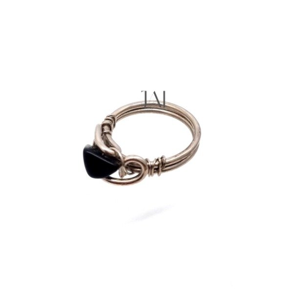 Producto - Anillo piedra negra