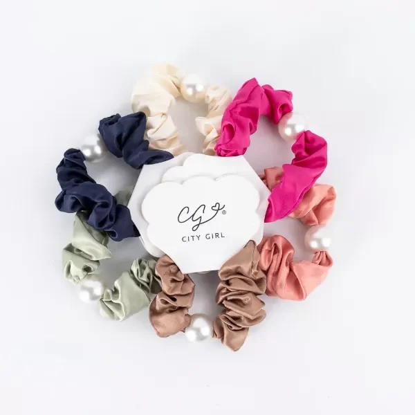 Producto - Scrunchies con Perla