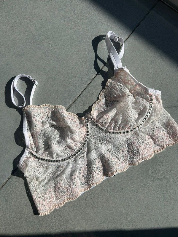 Producto - CORSET STRASS ROSA BEBE
