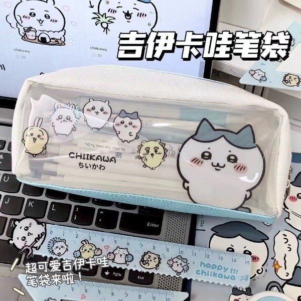 Producto - Cartuchera Chiikawa Transparente