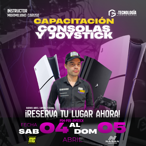 Producto - Curso Joystick y Consola abril 2026