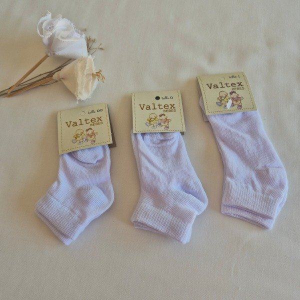 Producto - Medias lisas blancas