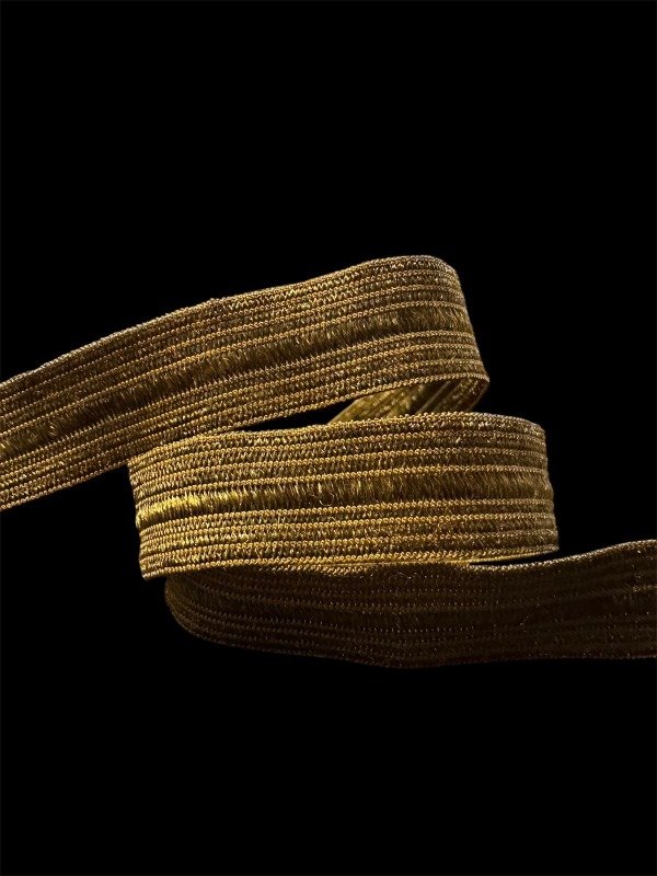 Producto - Envivado o Elástico Partido Marrón rasado Colivie 16 mm (1 metro)