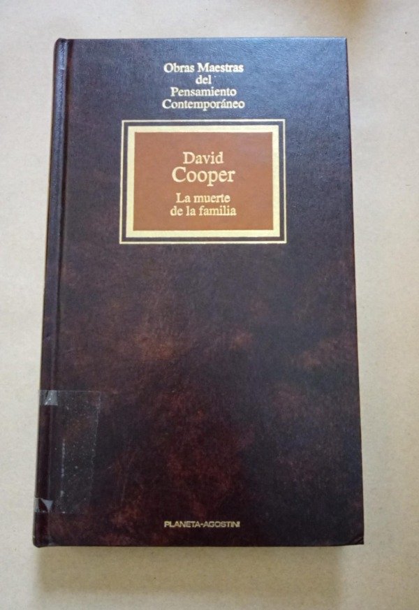 Producto - La muerte de la familia - David Cooper - Planeta Agostini 1994 T D