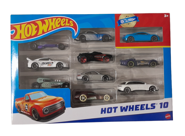 Producto - Hot Wheels Pack X 10 (v/b/v)
