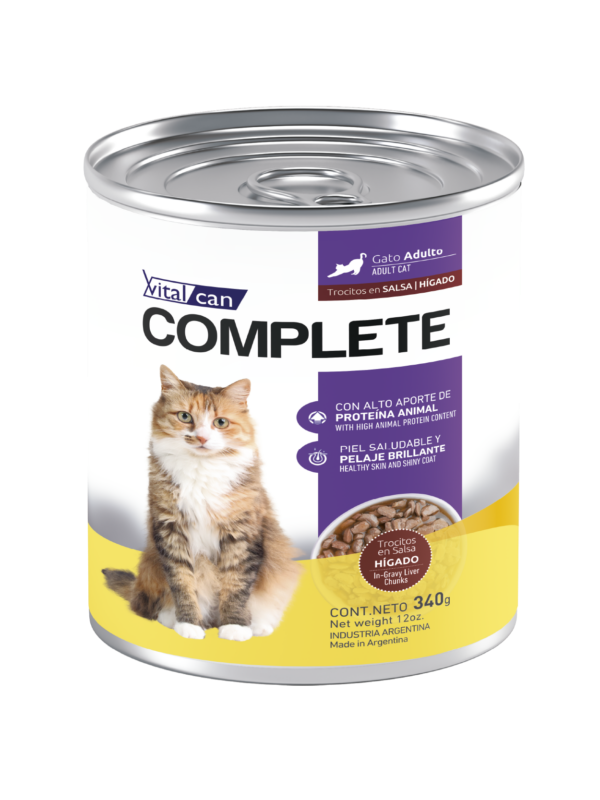 Producto - Vital Can Complete Trocitos en Salsa para gatos 340gr.