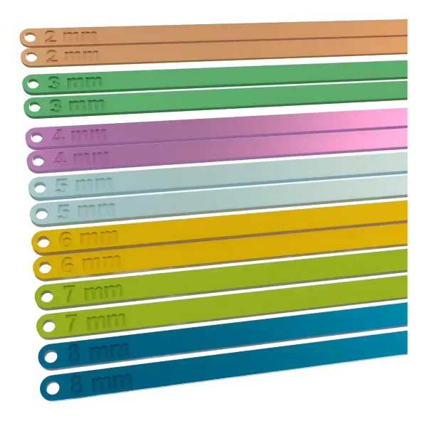 Producto - Varillas Niveladoras 7set-2,3,4,5,6,7,8mmmasa Porcelana