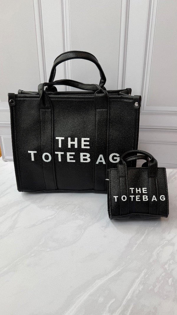 Producto - TOTE BAG CLÁSICA CON CARTERA MINI