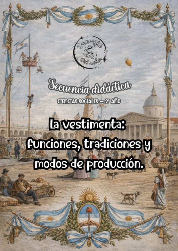 Producto - Secuencia didáctica "La vestimenta" 2do grado