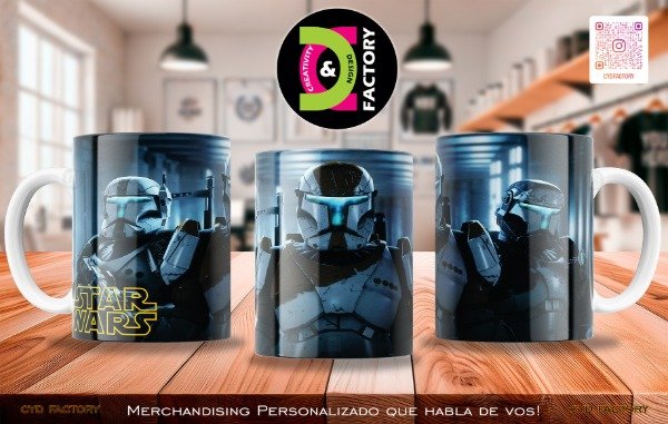 Producto - Taza Star Wars - TZ-RT-BL-11OZ-73-MV-SCIFI-STR