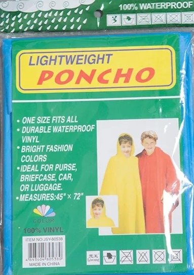 Producto - Poncho para Agua