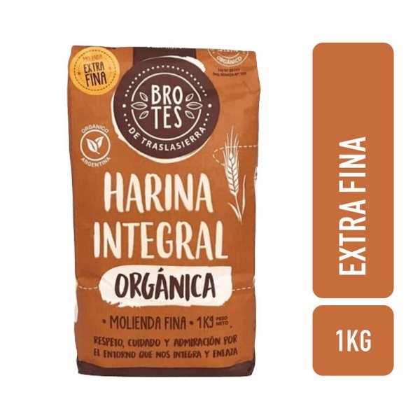 Producto - Harina Integral Extra Fina x 1kg BROTES