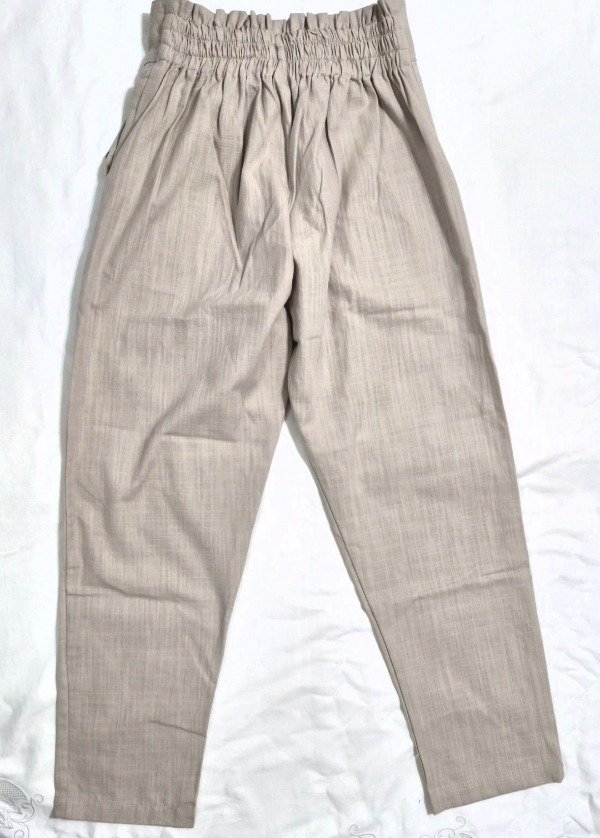 Producto - Babucha de lino (vison) - 1