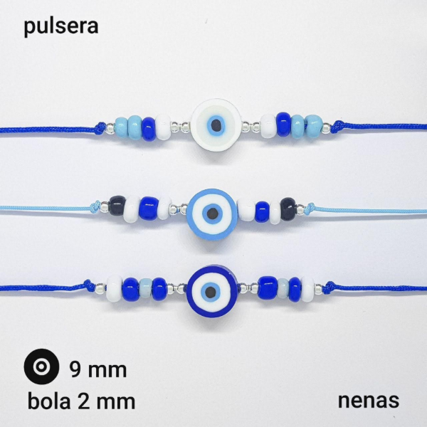 Producto - PUL #FP - Pulsera ojo turco foami y mostacilla (DÓLAR)