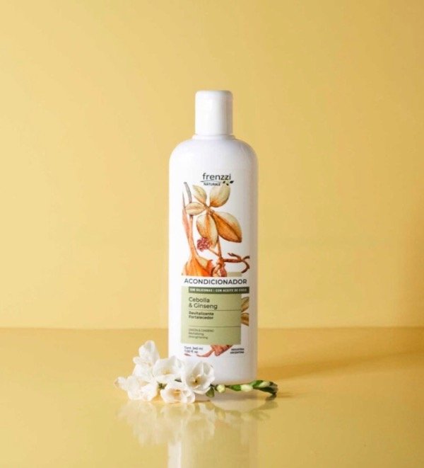 Producto - Acondicionador Cebolla y Ginsen. Suavidad y Fuerza 350ml FRENZZI