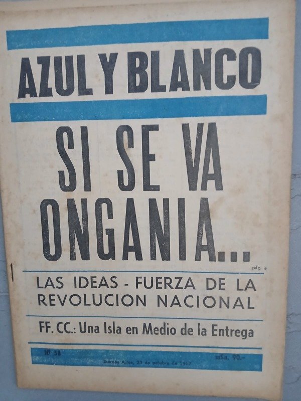 Producto - REVISTA AZUL Y BLANCO N 58