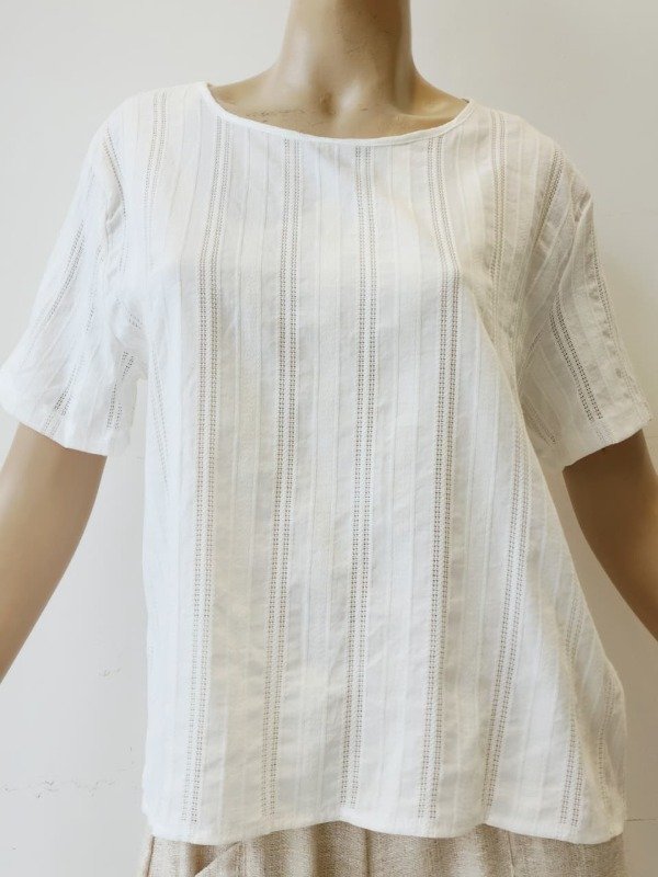 Producto - Remera Ancha Brodery Plano (Art. 5888)