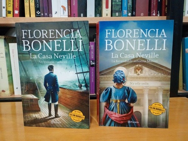 Producto - Pack x 2 La casa Neville - Tomo 1 y 2 - Florencia Bonelli - Impecables!