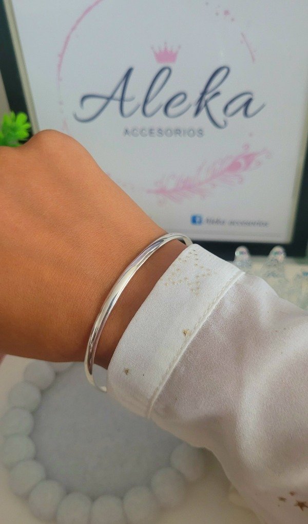 Producto - Esclava lisa (70mm)de acero blanco