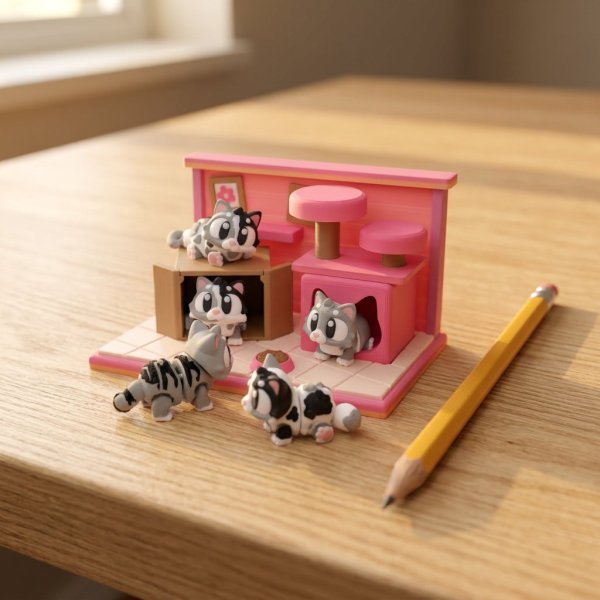 Producto - Set Gato con Accesorios - 2