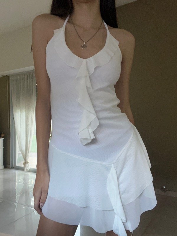 Producto - vestido de tul blanco