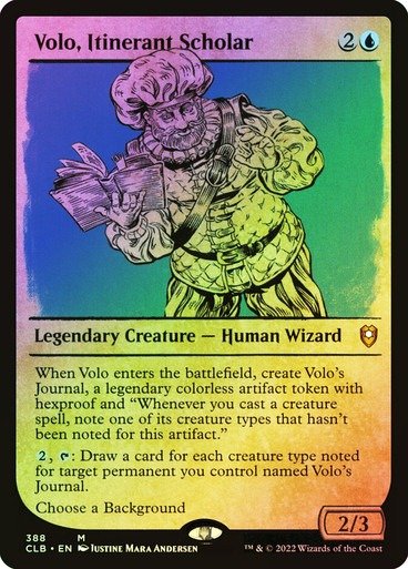 Producto - Volo, Itinerant Scholar (Showcase Foil)