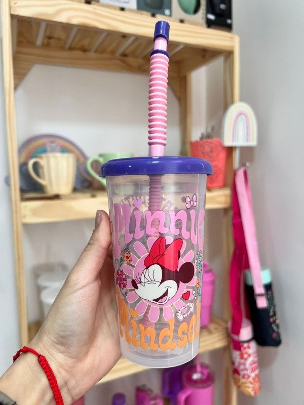 Producto - Vaso corrugado Grande MINNIE