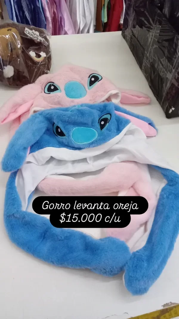 Producto - Gorritos levanta orejas stich