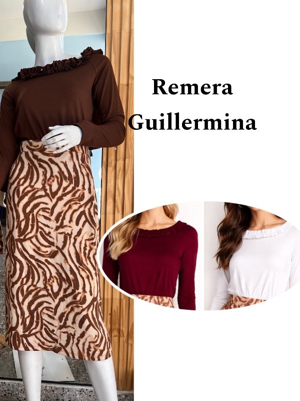Producto - Guillermina camiseta modal Gamuzado