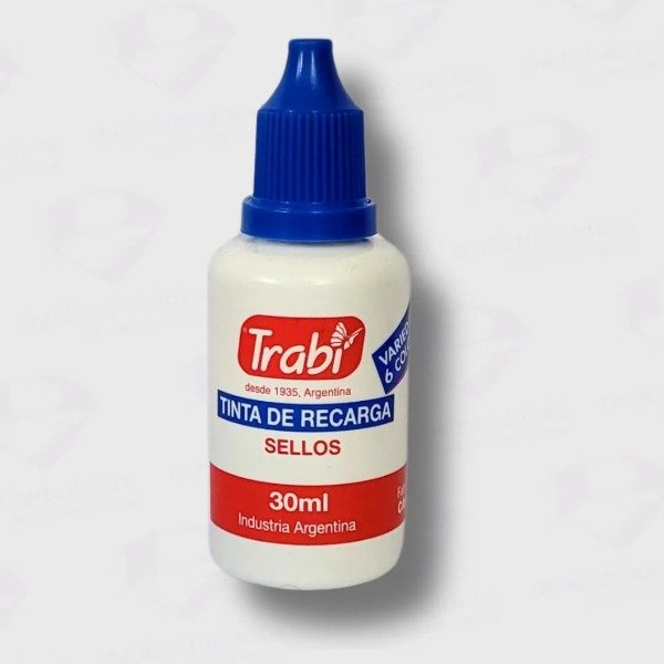 Producto - TINTA TRABI SELLO 30ml Azul