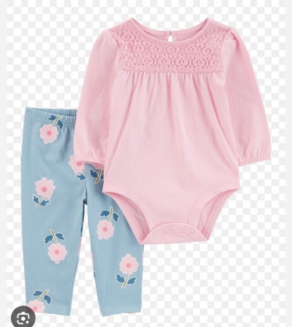 Producto - Carter's. Set body y legging flores